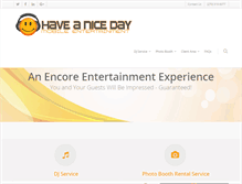 Tablet Screenshot of haveanicedayme.com